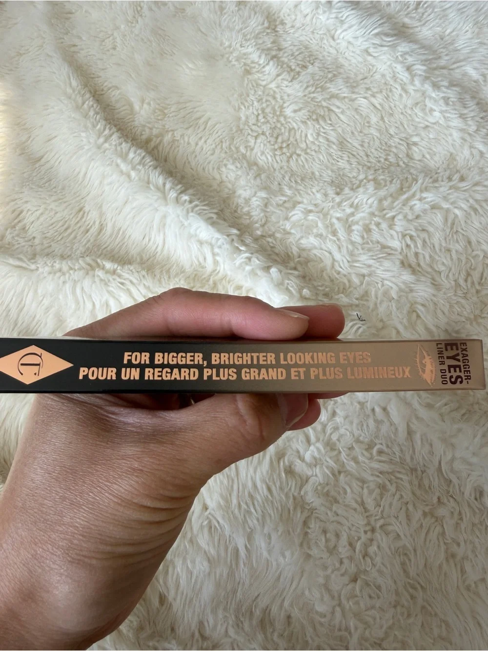 Charlotte Tilbury Dual-Ended Metallic Eye Pencil in Rose Gold & Copper